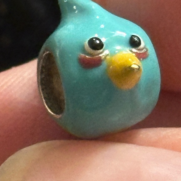 Set of 5 Collectible Beads -Pig, Angry bird,3Glass 925 - Picture 3 of 16